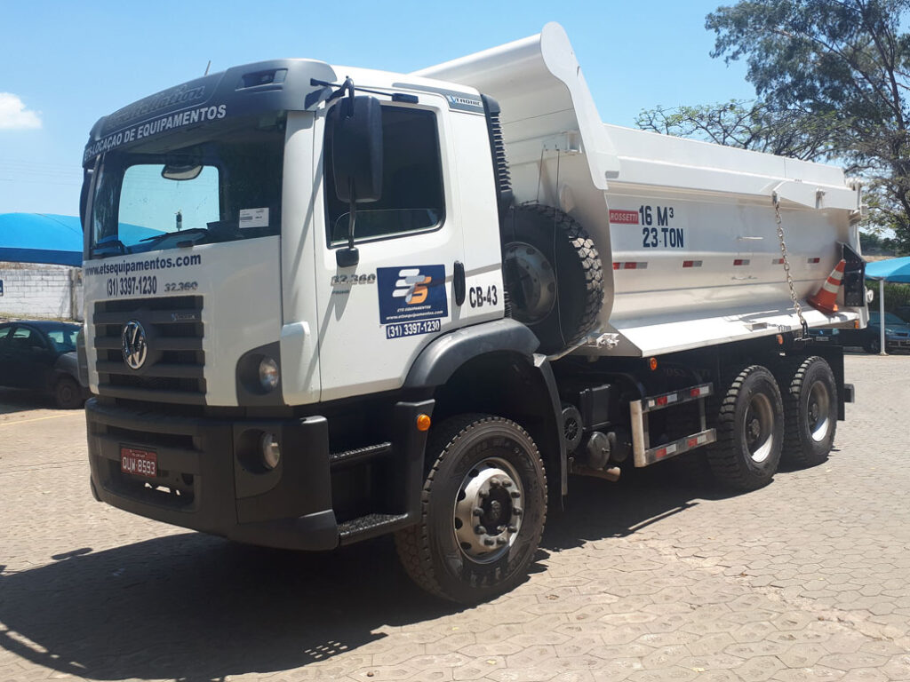 ETS Equipamentos | Caminhão Basculante Traçado